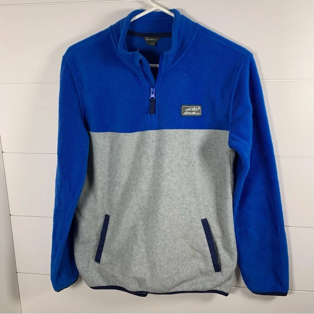 Fleece Jacket Bundle Lot Of 3‎ Boys Sz L/XL (14-16) Eddie Bauer Under Armor